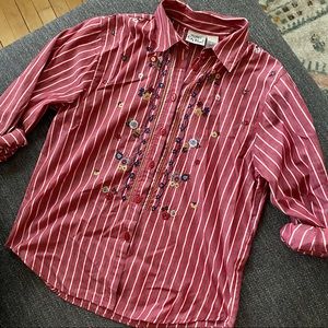 Vintage floral button up